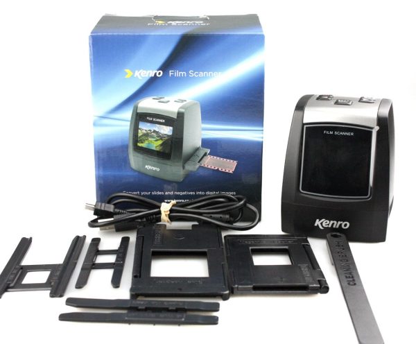 Kenro Desktop Film Scanner for 35mm/ 110 and Super 8 Negatives, Slide Film - Boxed excellent condition