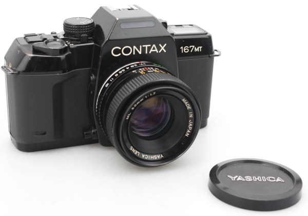 Contax 167MT 35mm Film SLR Camera + Yashica ML 50mm F/1.7 Lens
