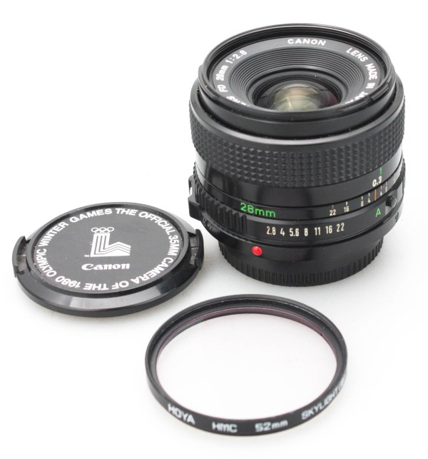Canon FD 28mm f/2.8 Prime Wide Angle Lens / Canon A1, Canon AE1