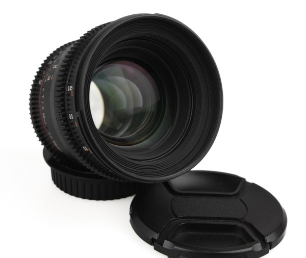 Samyang Aspherical 50mm f/1.5 manual Fish Eye Lens UMC CS II - Canon EOS mount Cine Lens