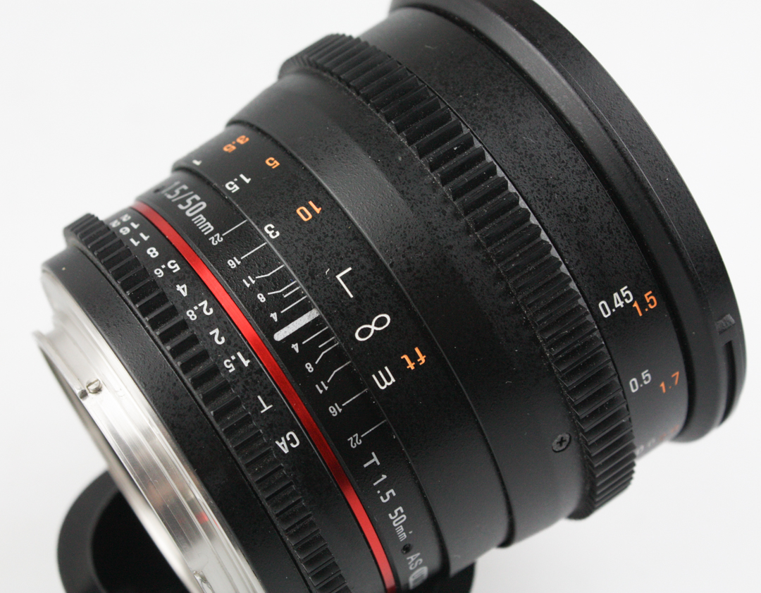 Samyang Aspherical 50mm f/1.5 manual Fish Eye Lens UMC CS II - Canon EOS mount Cine Lens - Image 2