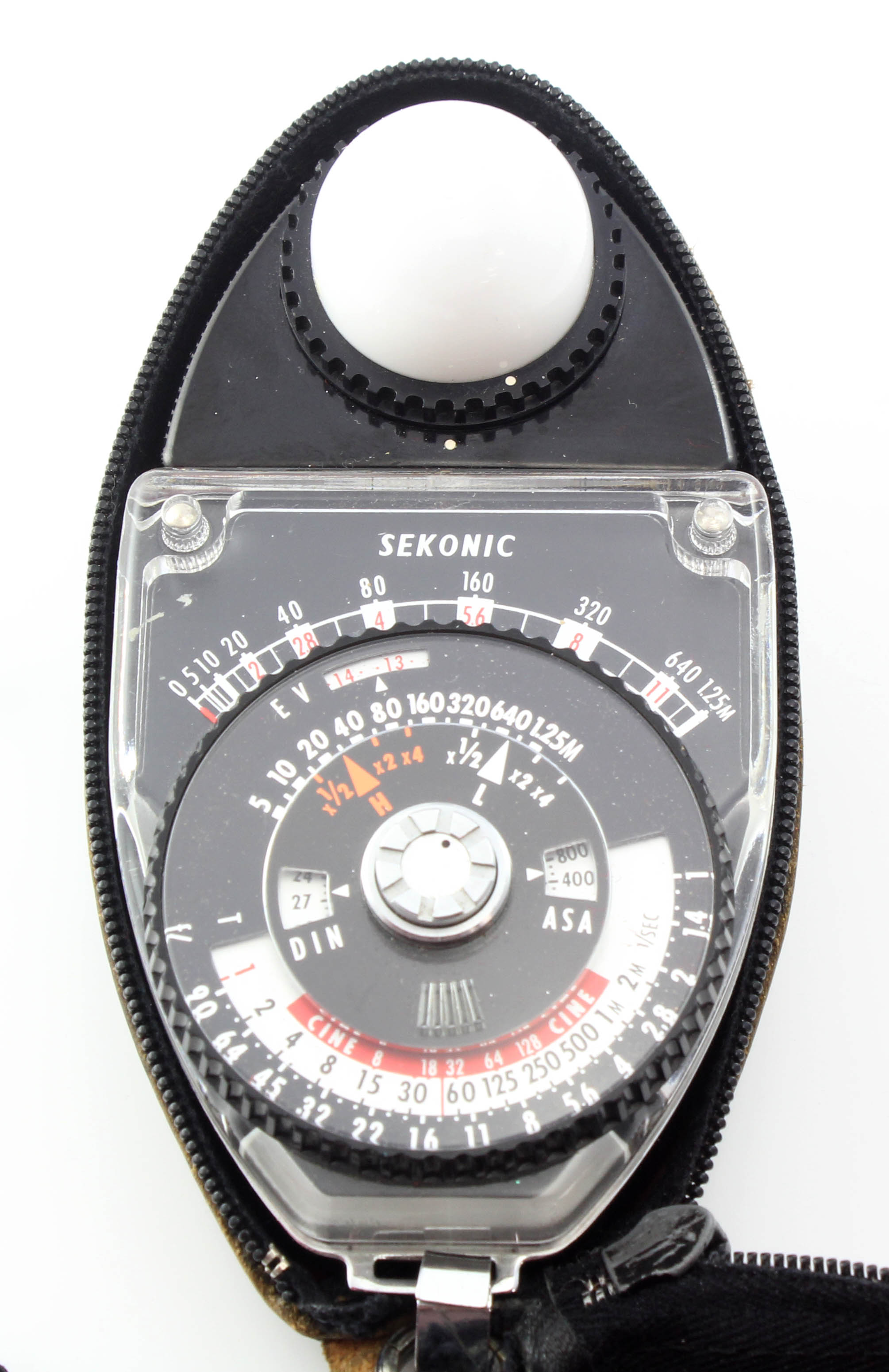 Sekonic L-398 Studio Deluxe Light Meter w/ accessories, complete reading slide set & case - Image 3