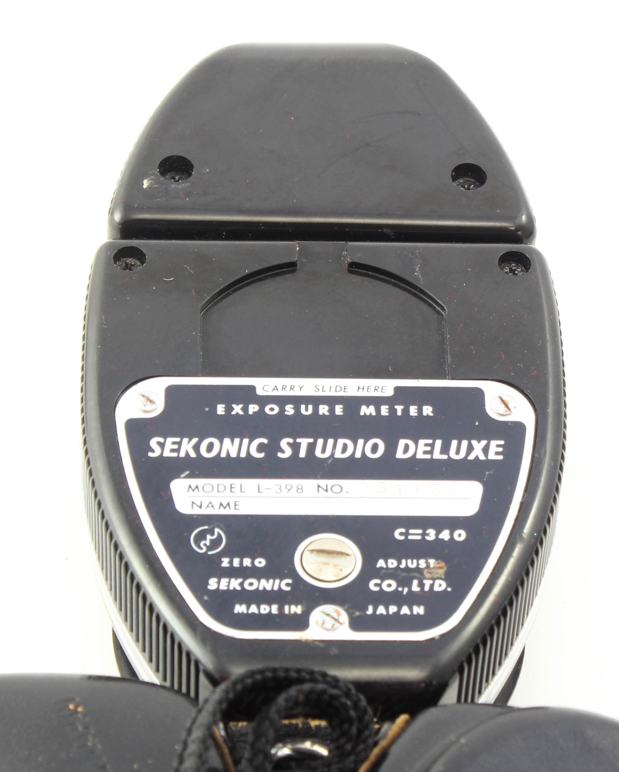 Sekonic L-398 Studio Deluxe Light Meter w/ accessories, complete reading slide set & case - Image 4