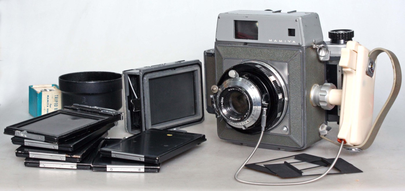 MAMIYA UNIVERSAL 6×9 Sekor 100/3.5 Mamiya Universal Press 6×9 (120) Rangefinder Camera + Sekor 90mm f