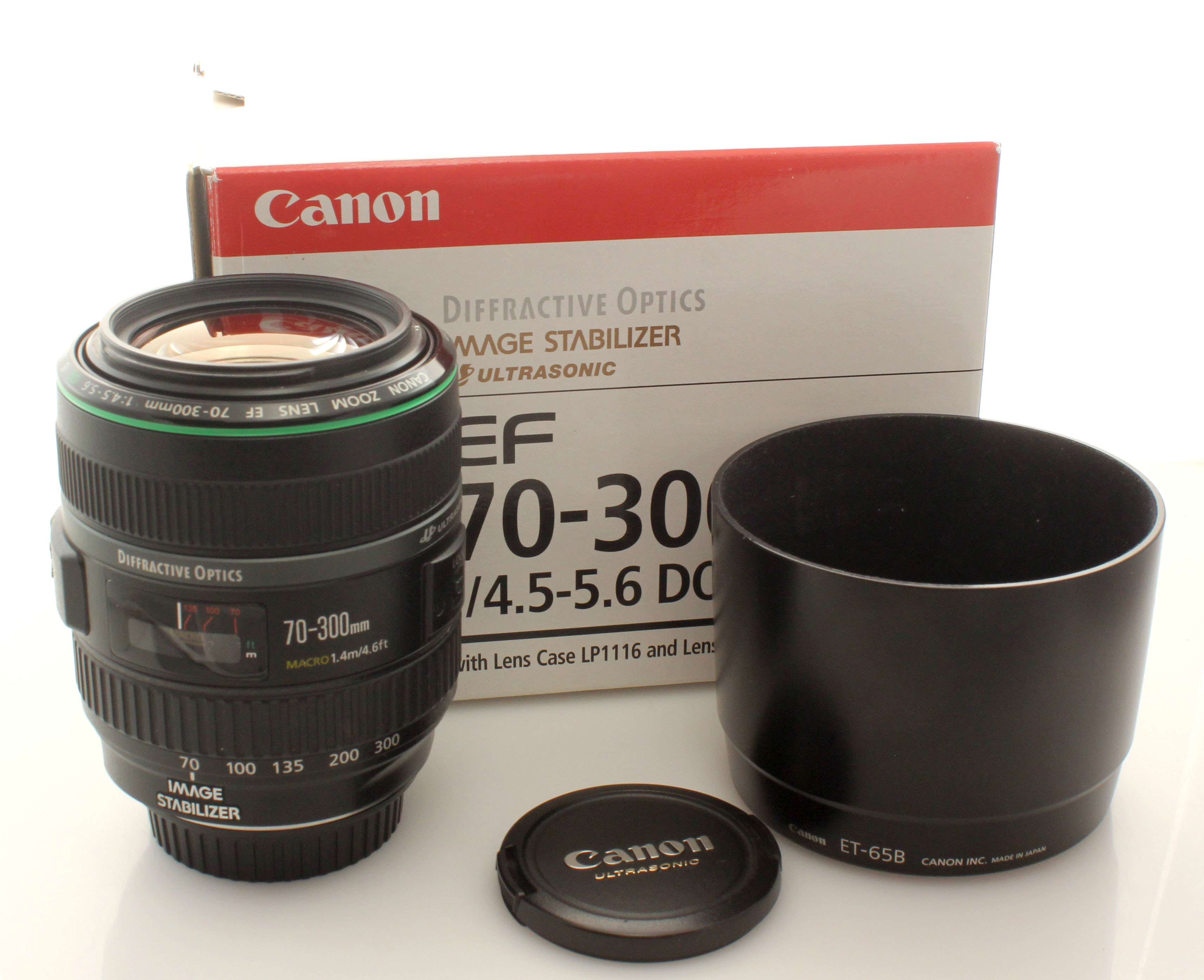 Boxed Canon EF AF 70-300mm f4-5.6 DO IS USM Telephoto Zoom Lens