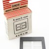 GePe 5x Multi Image Masks 11x16mm 4-Opening Glass Slide Mount ( 2mm Thick ) Art. 6921