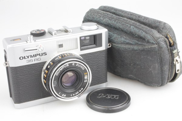 Olympus 35 RC 35mm Rangefinder Camera 42mm f/2.8 F Zuiko Lens