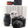 Pentax Kr 12.4MP APS-C DSLR Camera + 18-55mm f3.5-5.6 AL and 55-200mm