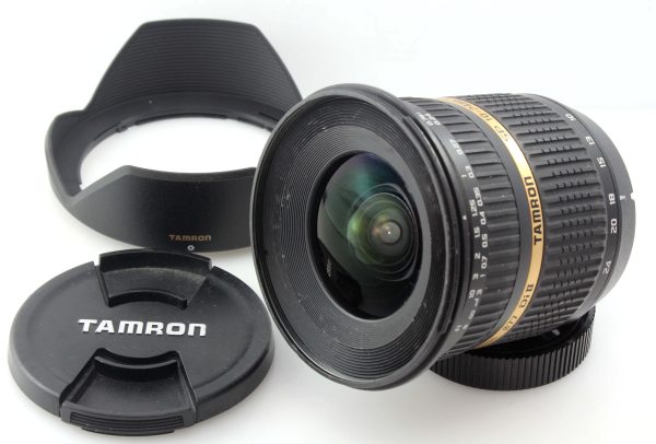 Tamron SP 10-24mm f/3.5-4.5 Di II Wide Zoom Lens - Nikon F Mount - With Hood - Faulty AF