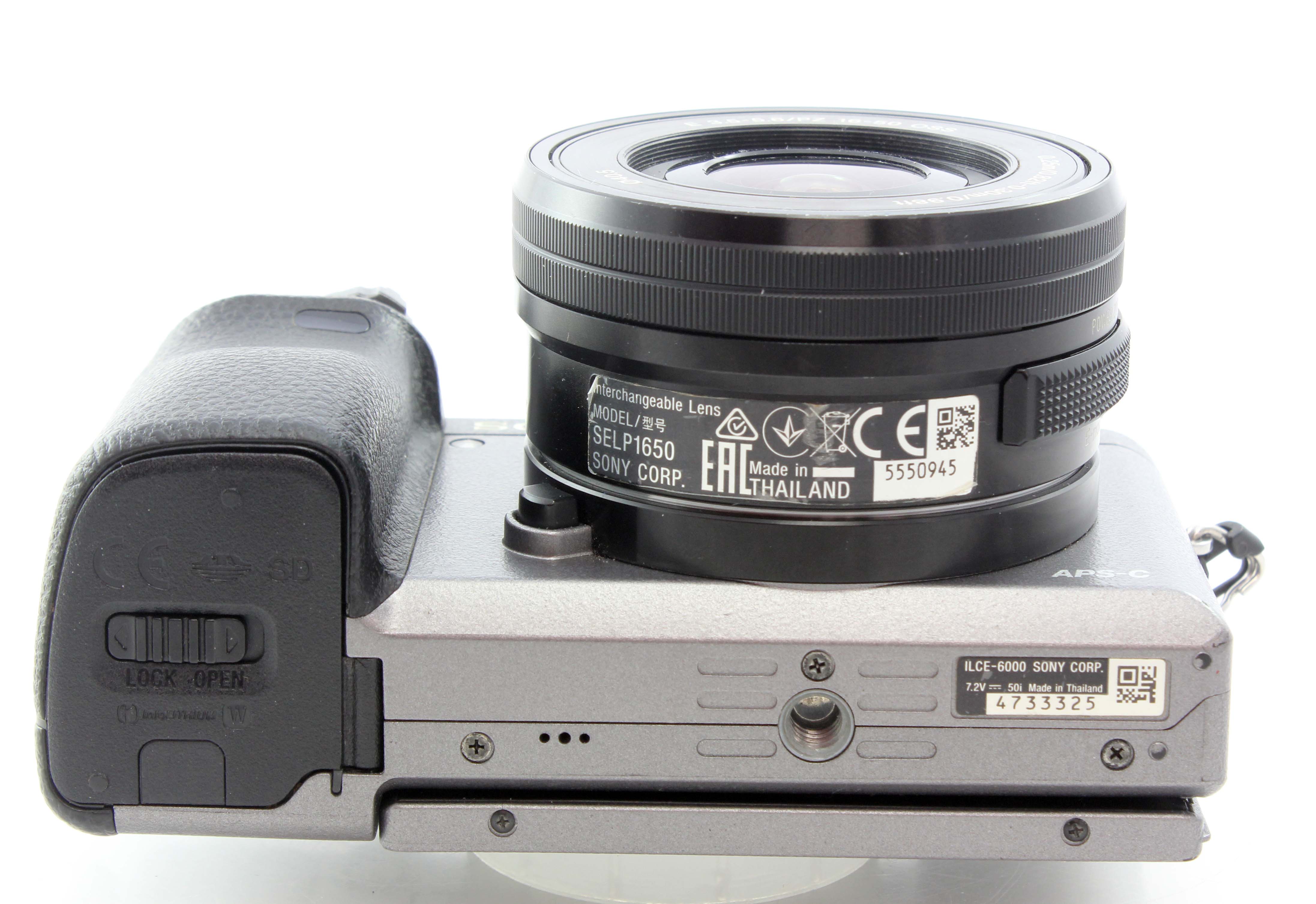 Sony A6000 24.3MP APS-C Mirrorless Camera w/ 16-50mm f/3.5-5.6 PZ Lens - Image 5