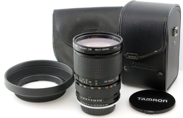 Tamron SP 28-80mm f3.5-4.2 27A Zoom Lens - Adaptall 2 AD2 System - Pentax PK fitted
