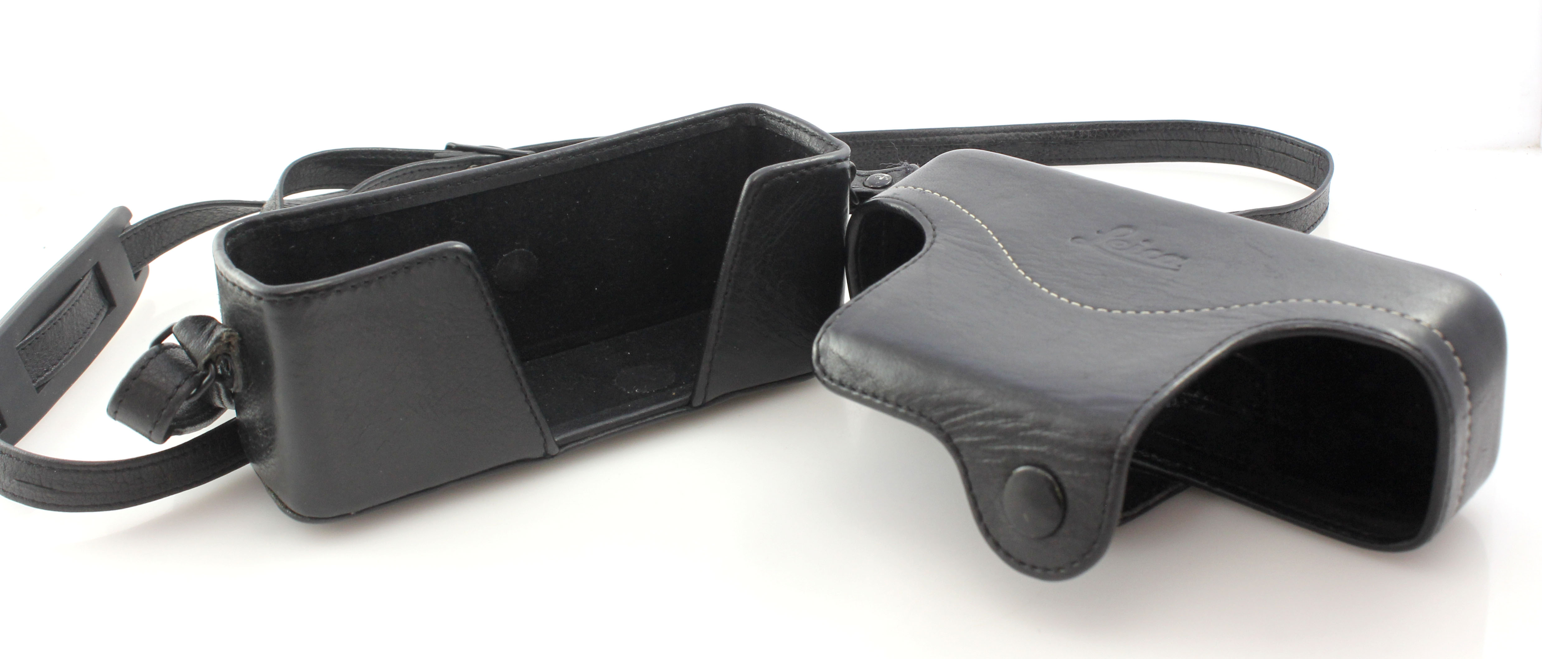 Genuine Leica Minilux Black Hard Leather Case - Great Condition - Image 4