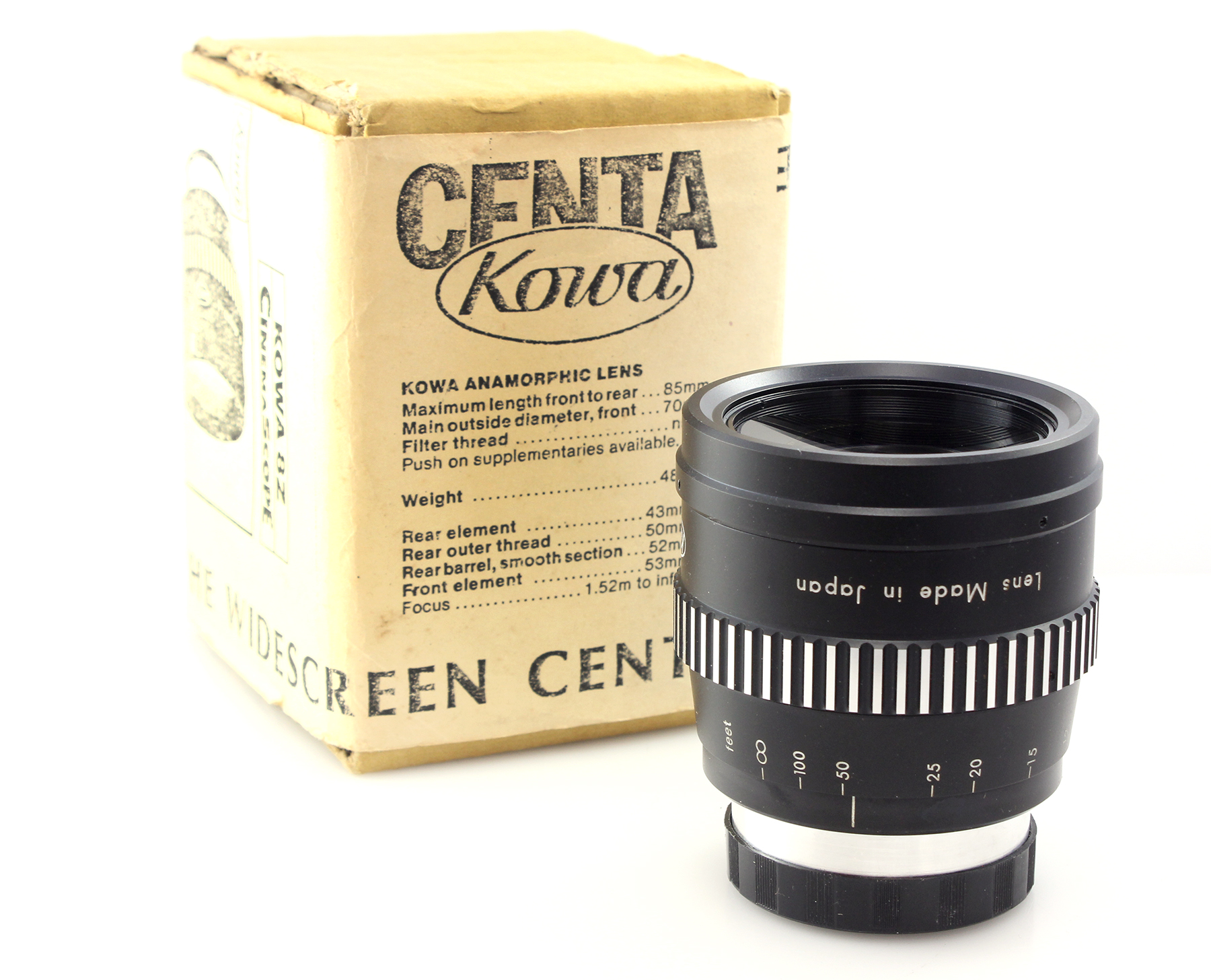 Kowa Prominar Anamorphic 8-Z Lens - Perfect for Cine or Anamorphic Stills - Image 6