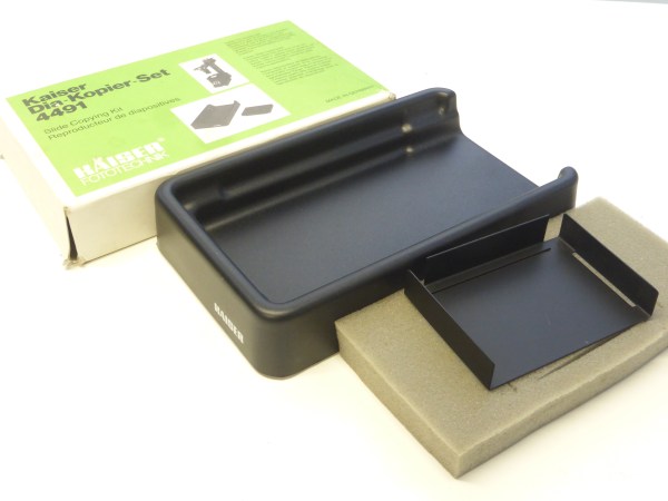 Kaiser SLIDE COPYING KIT (4491) using the enlarger head