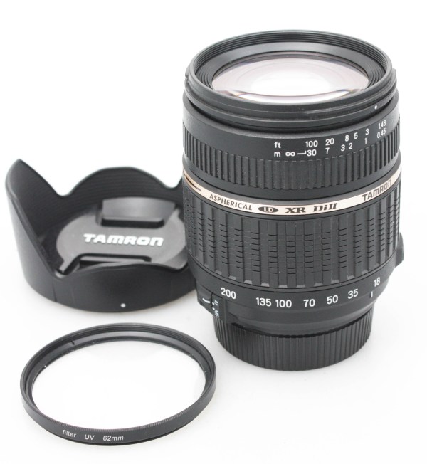 Tamron AF 18-200mm f/3.5-6.3 DX Di II VC Nikon AF Crop DSLR Mount