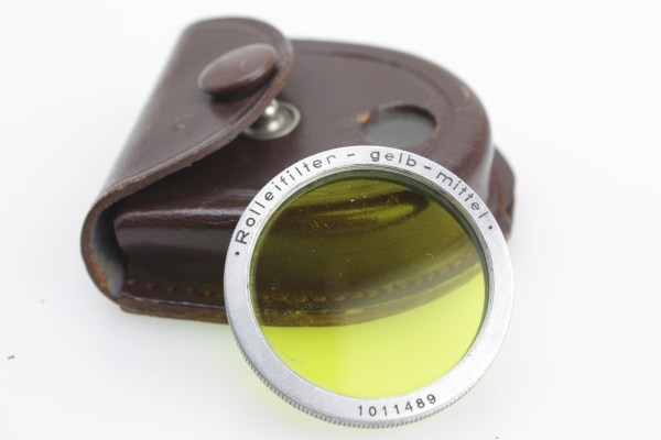Rollei Yellow Filter - Bay 1 (I) for Rolleicord Rolleiflex TLR Cameras