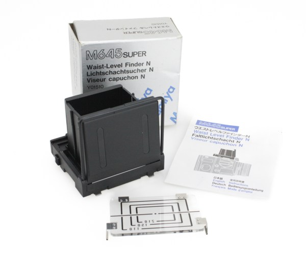 Mamiya 645 Waist Level Finder for Mamiya 645 Super or 645 PRO Cameras - Boxed excellent