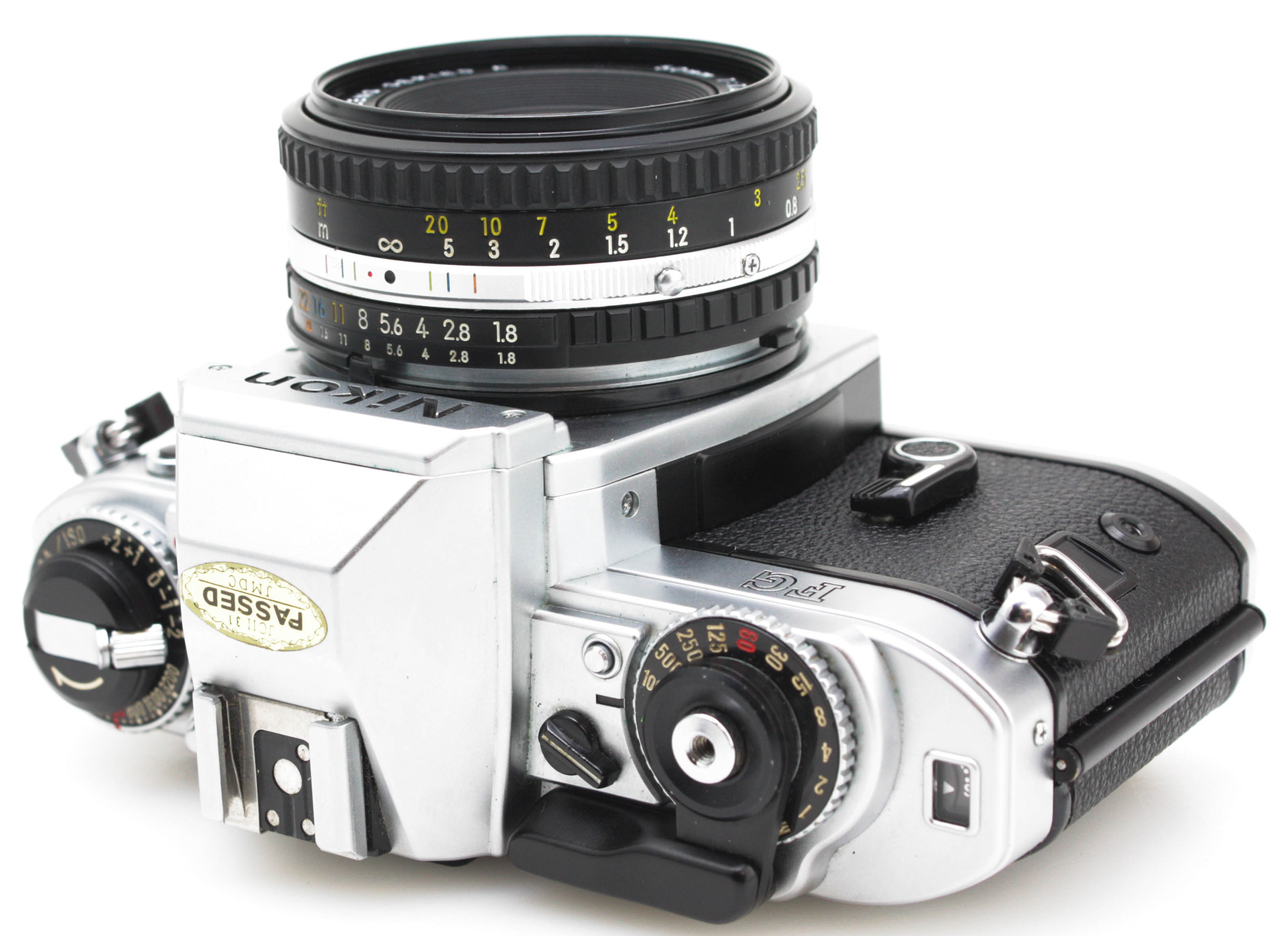 Nikon FG 35mm SLR Camera, with Nikon 50mm f/1.8 Series E Lens - Image 5