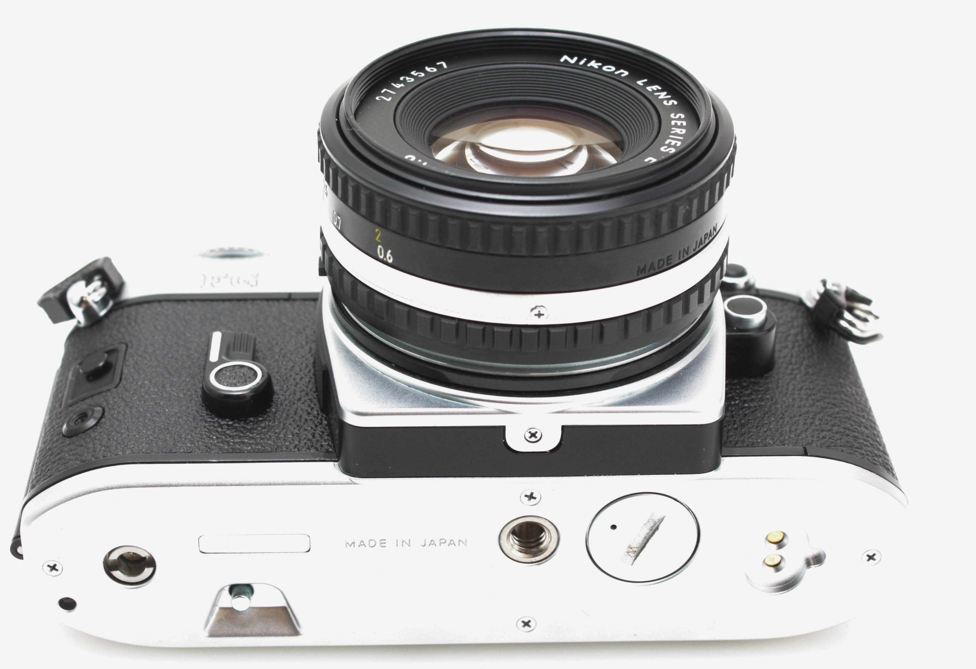 Nikon FG 35mm SLR Camera, with Nikon 50mm f/1.8 Series E Lens - Image 8