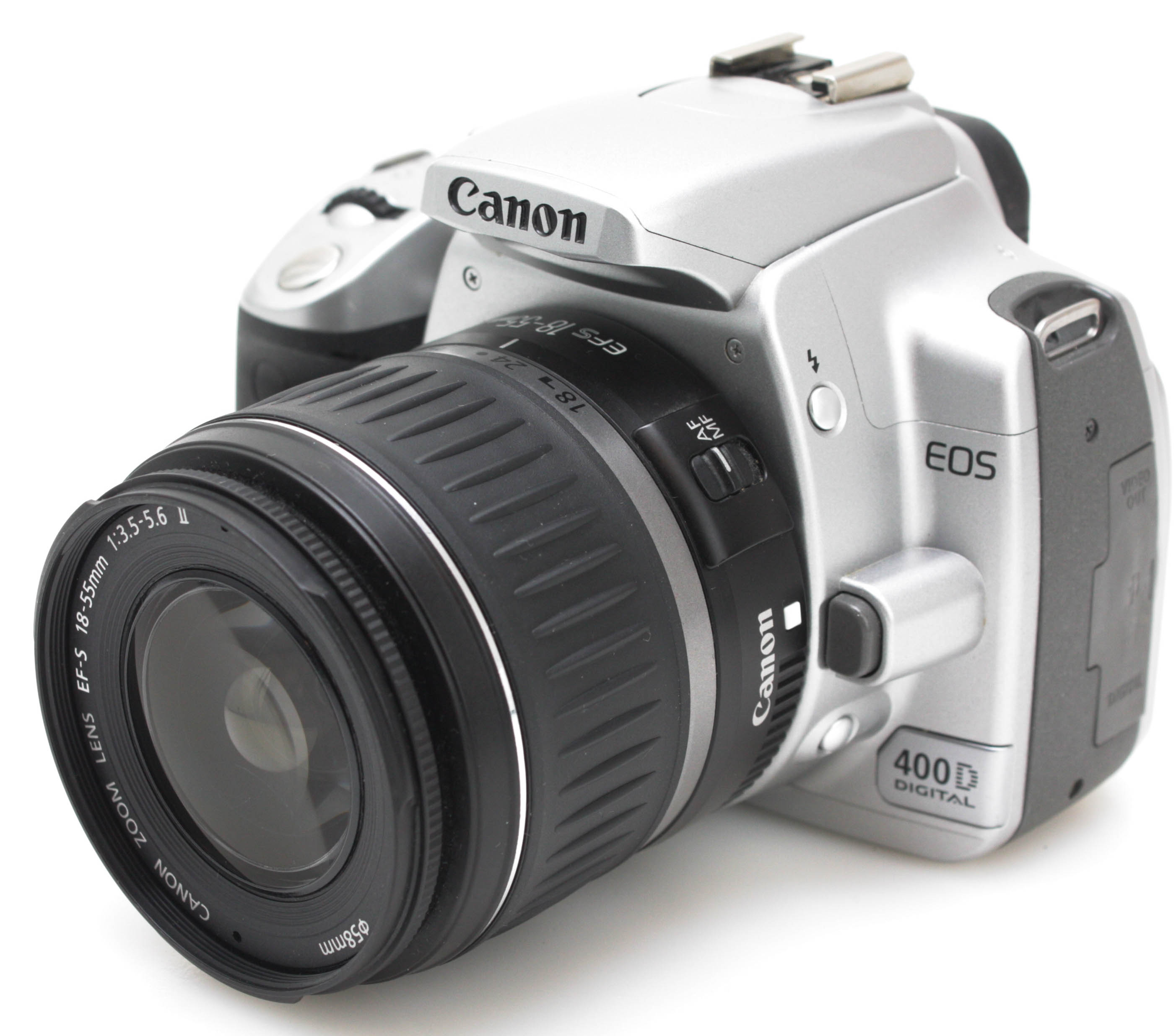Canon EOS 400D -10.1MP APS-C Sensor DSLR Silver Camera w 18-55mm f/3.5-5.6 Zoom Lens - Image 3