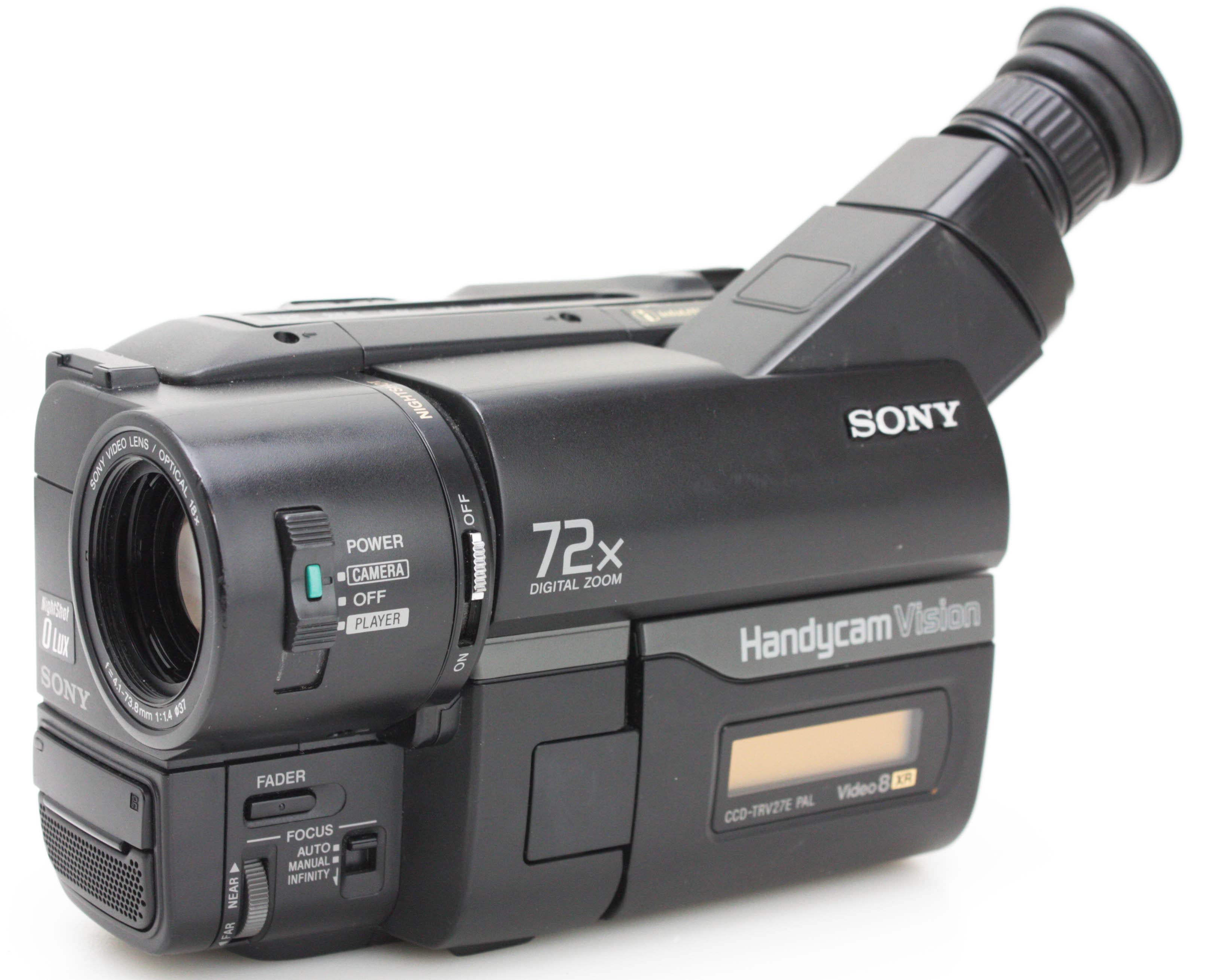 Sony CCD-TRV27E Video 8 Tape Camcorder Video Camera Handycam - PAL - Image 12