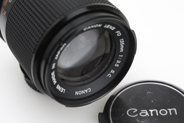 Canon FD 135mm F/3.5 S.C Manual Focus Lens- Canon AE1-A1