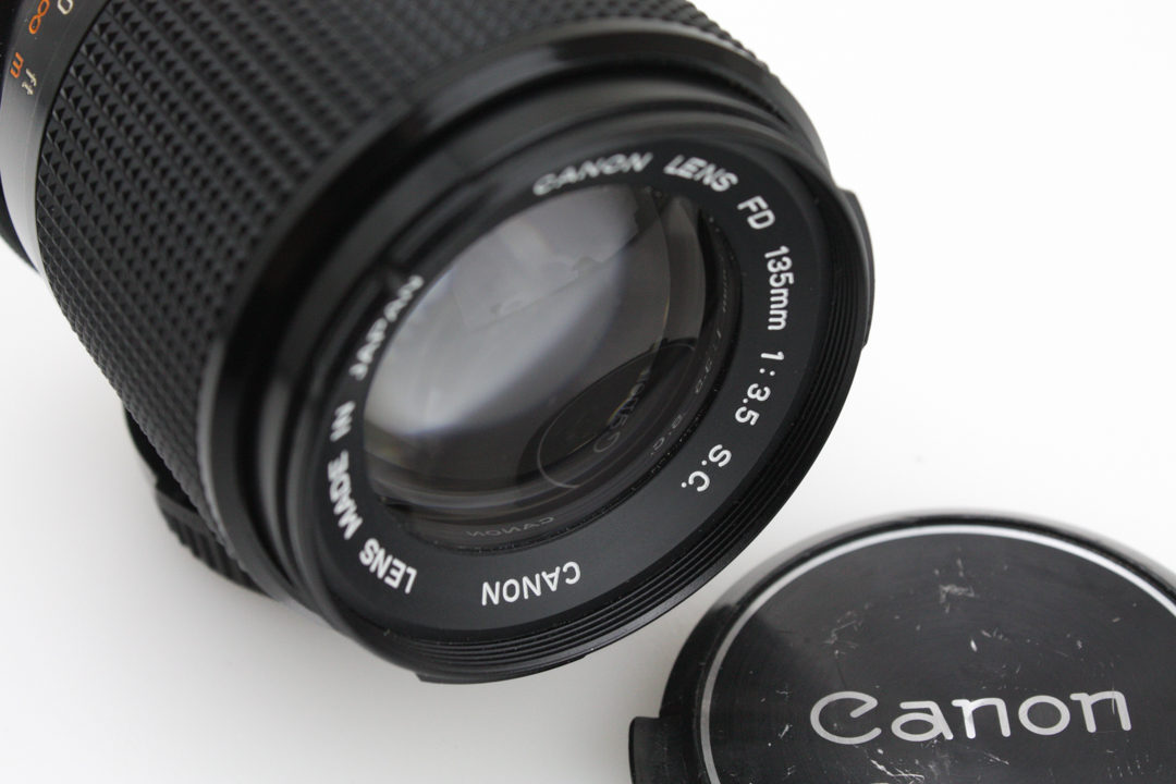 Canon FD 135mm F/3.5 S.C Manual Focus Lens- Canon AE1-A1