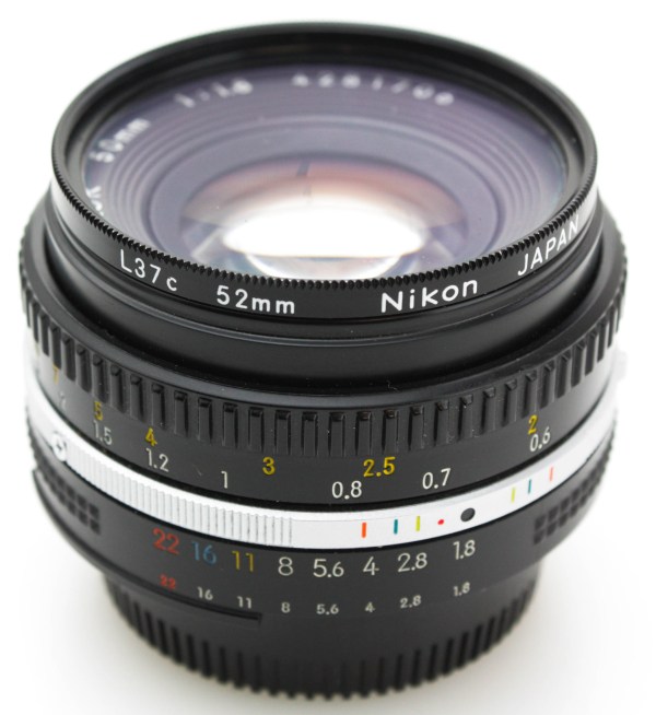 Nikon Nikkor 50mm f/1.8 Pancake Prime Lens - Nikon F (Ais) Mount