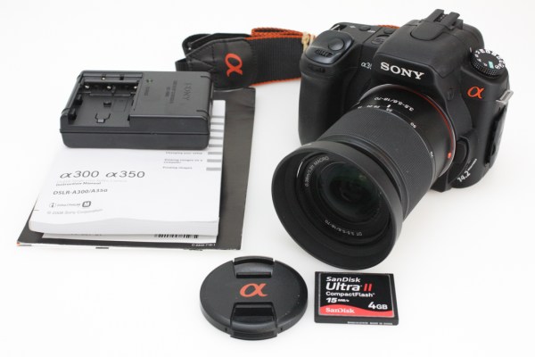 Sony A350 14.2mp Digital SLR Camera with 18-70mm Zoom Lens
