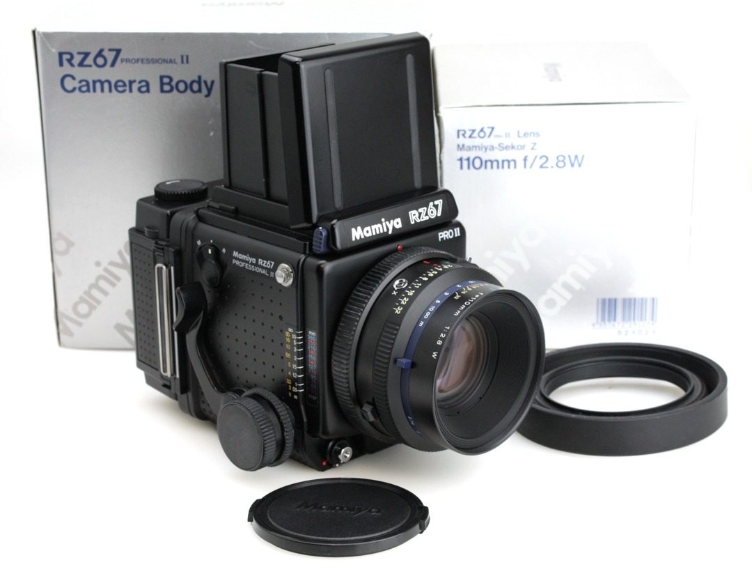 Mamiya RZ67 Professional II (Pro II) 6x7 Medium Format Film Camera, with 110mm f/2.8 Lens - Boxed