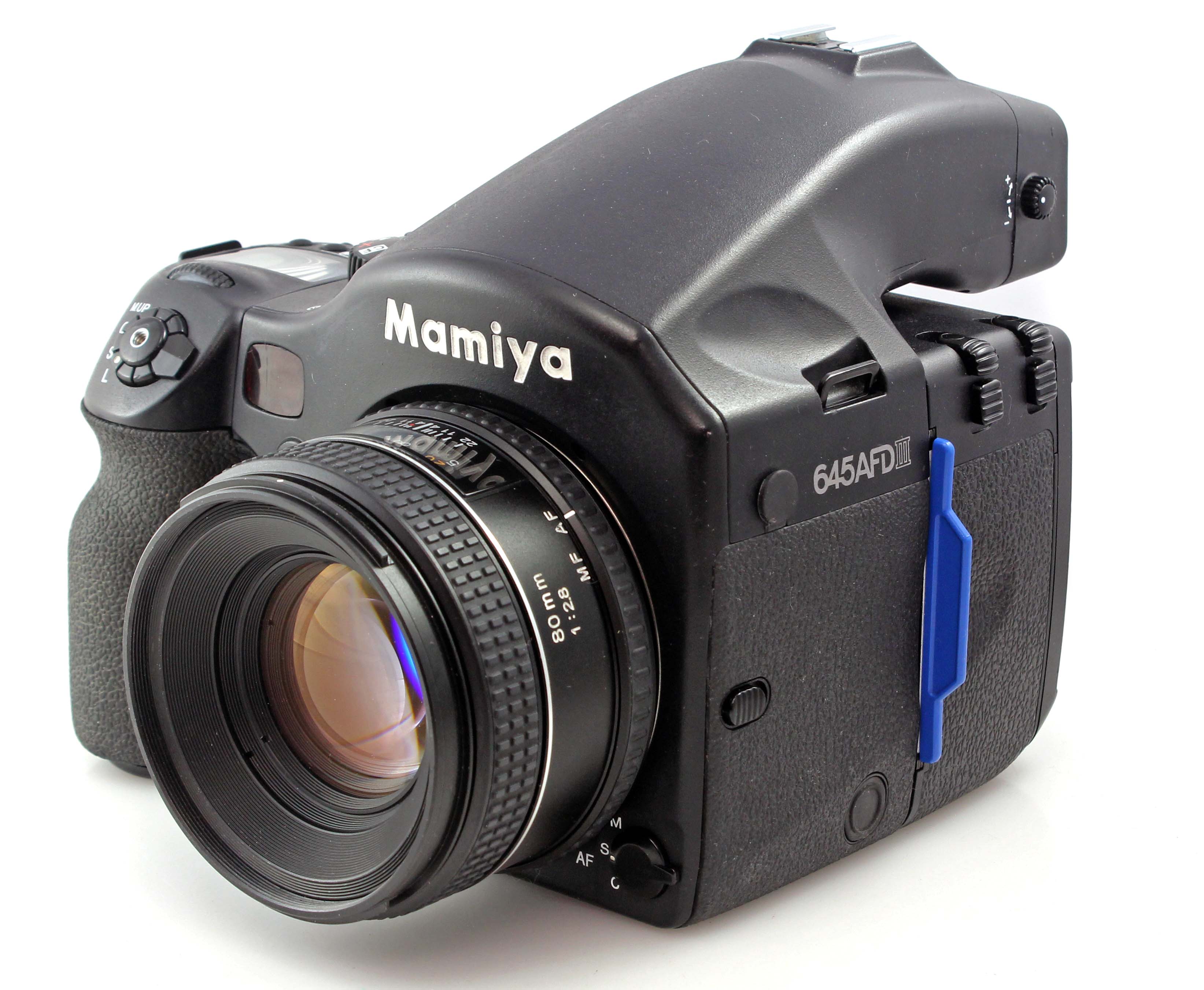 Mamiya 645AFDIII Medium Format Film Camera w/ AF 80mm f2.8 Lens & 120 film back - Image 2