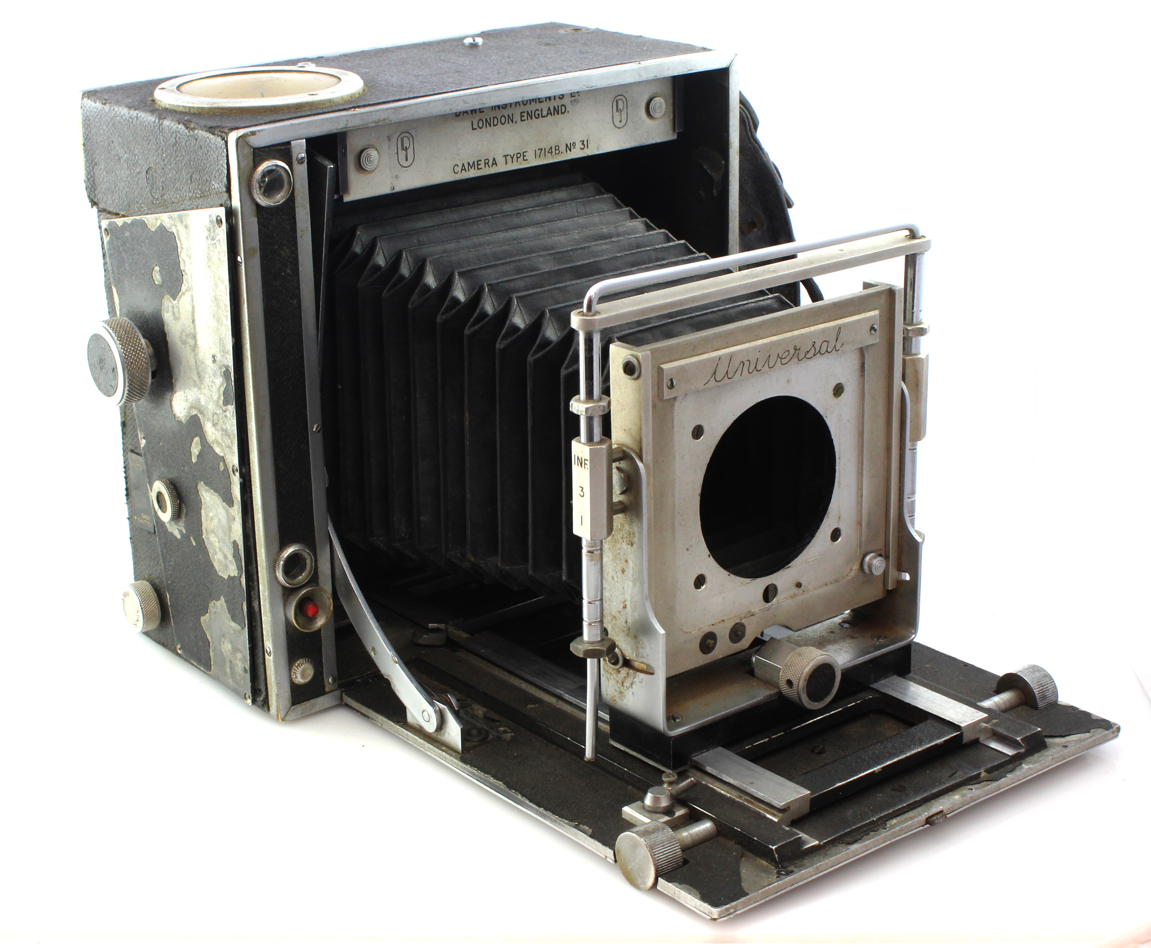 First Press Camera Dawe Instruments 5×4 Large Format Press Camera Body for Restoration ...