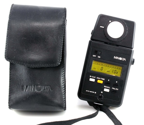 Minolta Auto Meter III Light Meter in Very Good Condition with Case