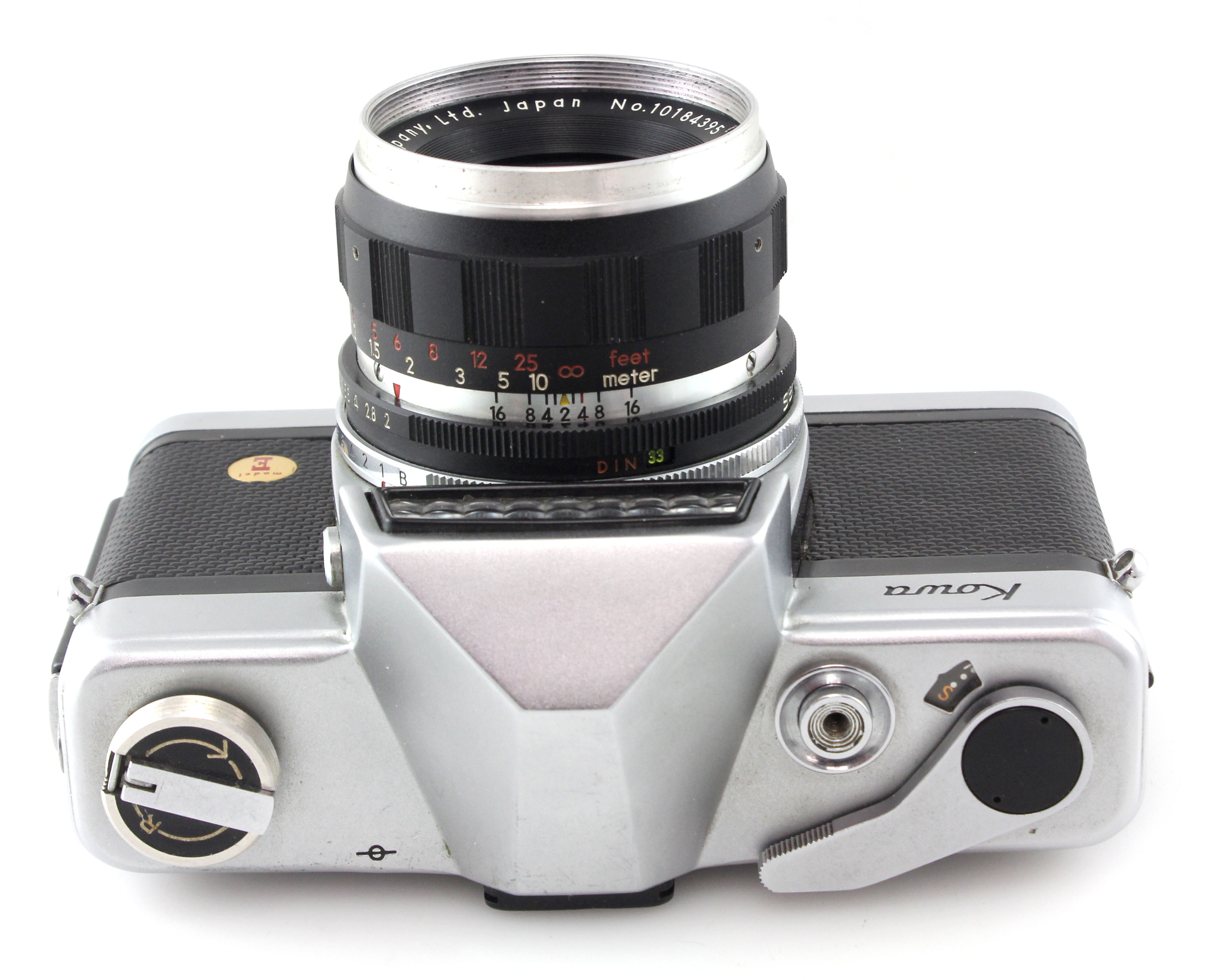 Kowa Model E 35mm Film SLR Camera W/ Fixed 50mm F2 lens - Image 6