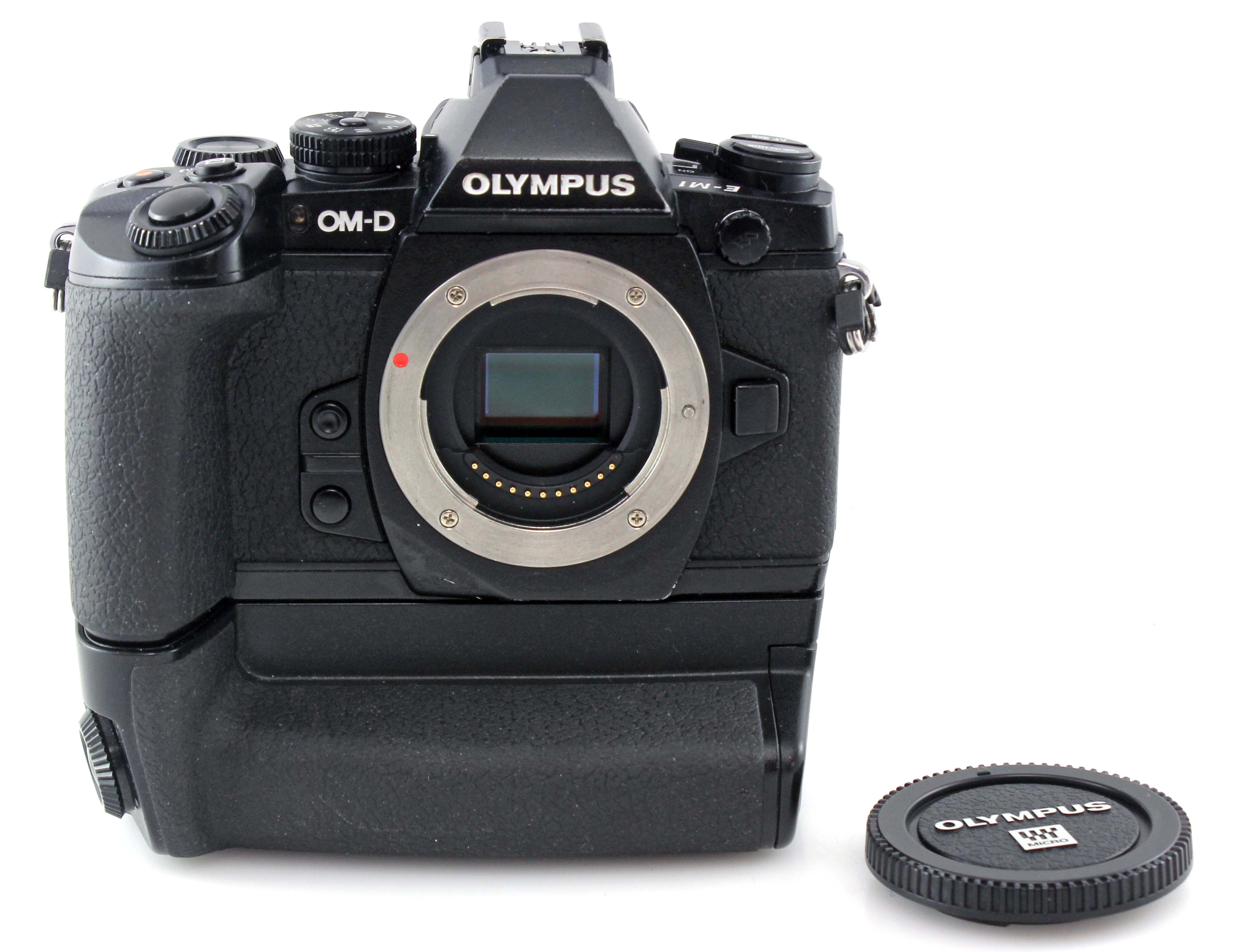 Olympus OM-D E-M1 16MP M4/3rds Digital Mirrorless Camera w/ HLD-7 Battery Grip