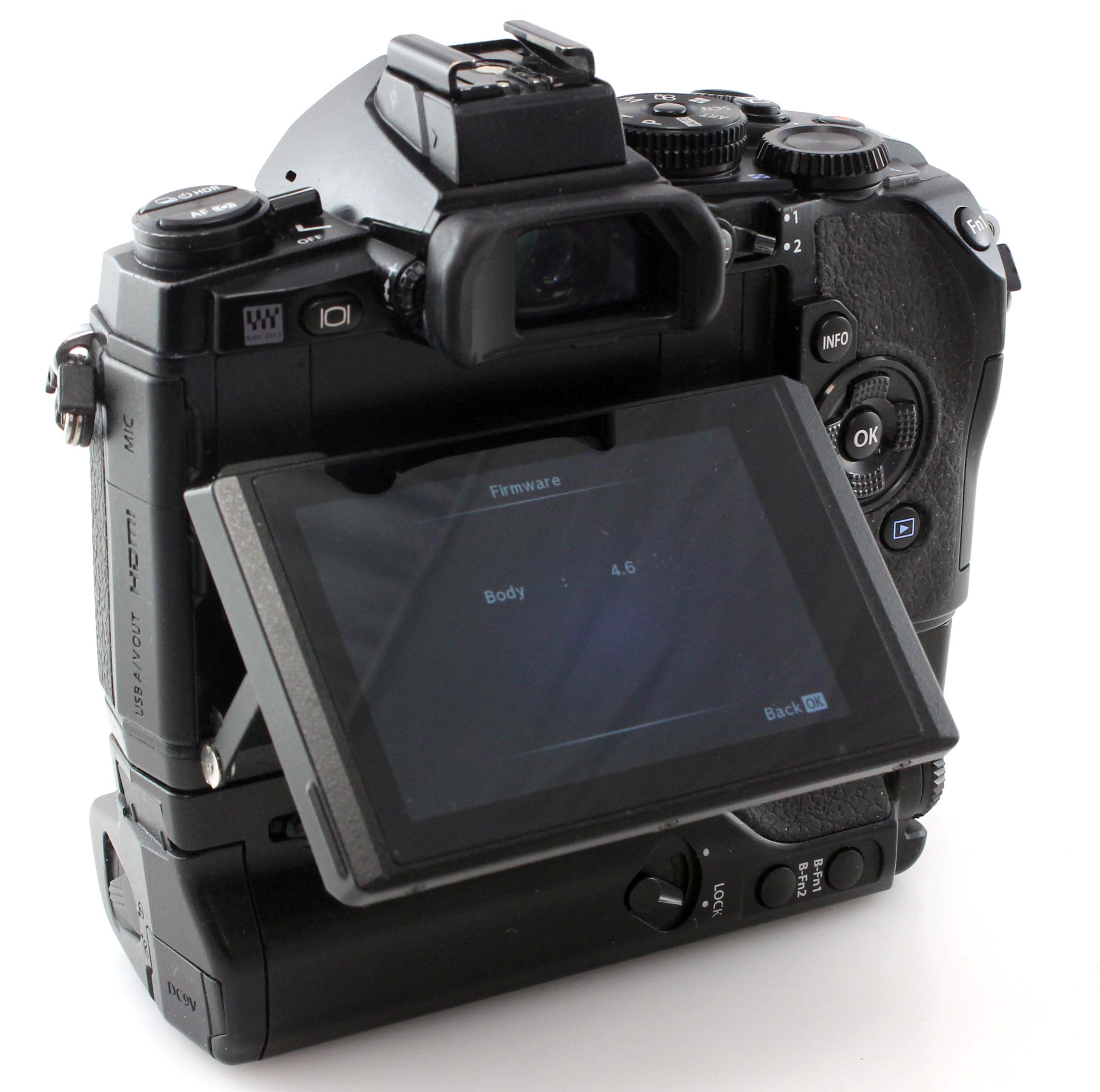 Olympus OM-D E-M1 16MP M4/3rds Digital Mirrorless Camera w/ HLD-7 Battery Grip - Image 7