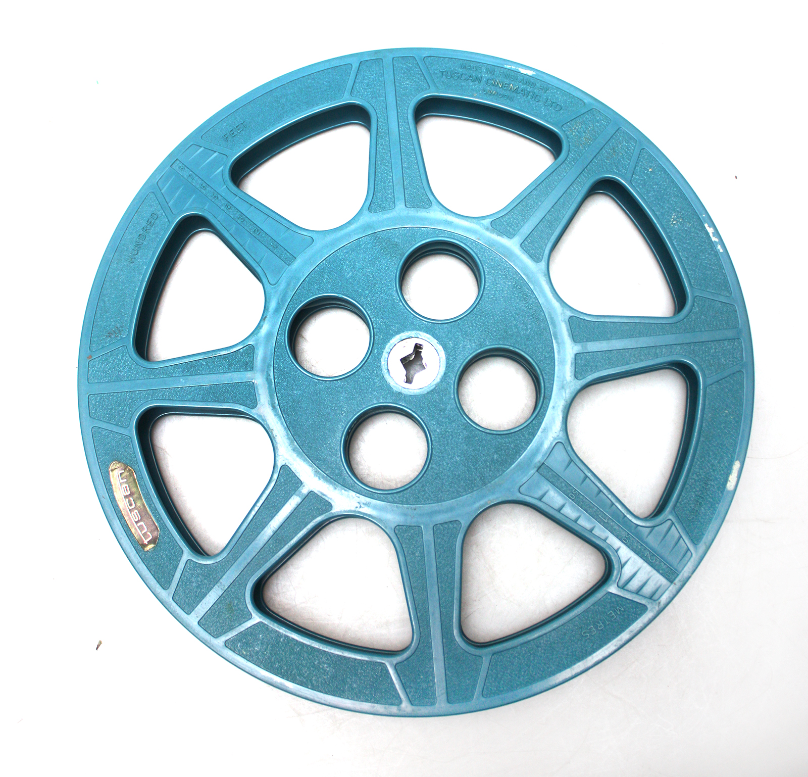 16mm Empty Plastic Reels and Cans - 800ft Tuscan Blues - Image 3