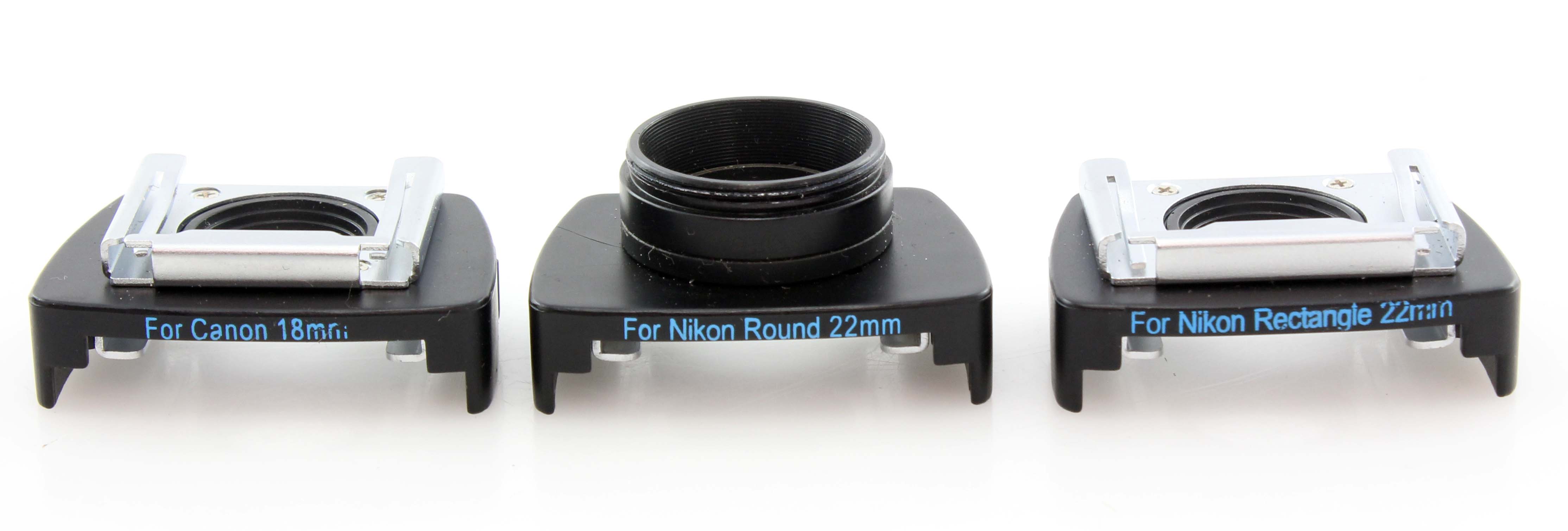 Hoodman H-RAV Universal Right Angle Finder with adapters for Canon and Nikon - Cased - Image 4