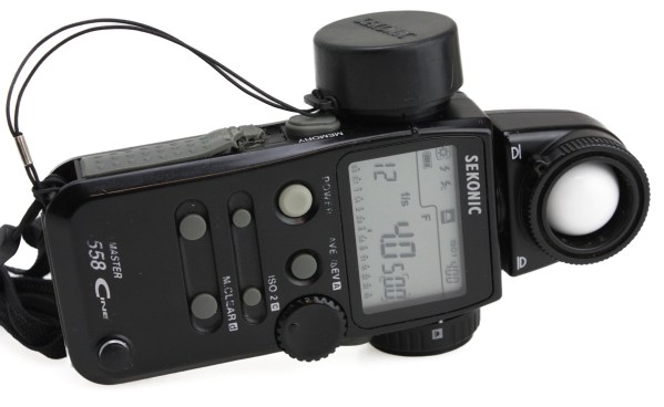 Sekonic L558 Dual Master Cine Light Meter - Spot Meter