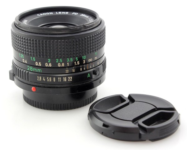 Canon FD 28mm f2.8 Prime Wide Angle Lens - FD mount - Great Condition