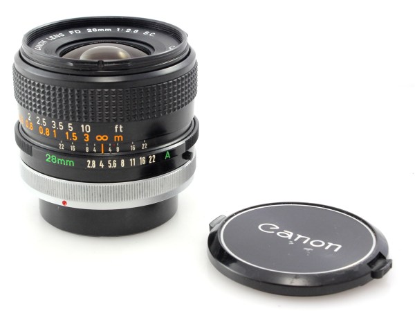 Canon FD Breachlock 28mm f2.8 Prime Wide Angle Lens - FD mount - Great Condition