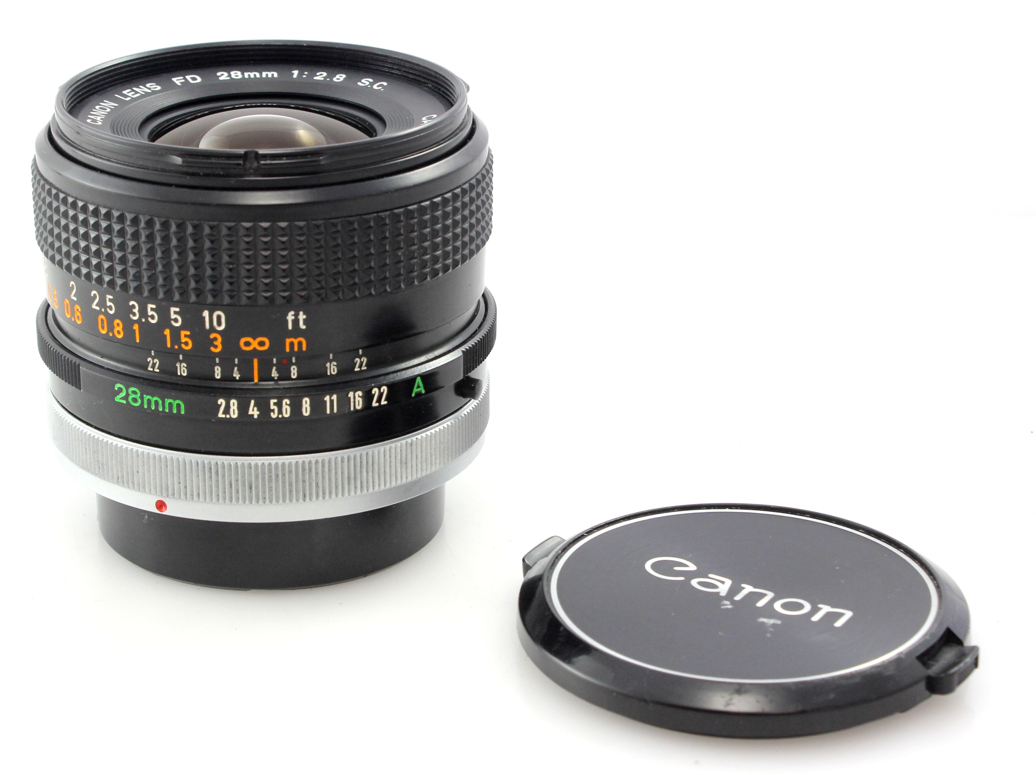 Canon FD Breachlock 28mm f2.8 Prime Wide Angle Lens - FD mount - Great Condition