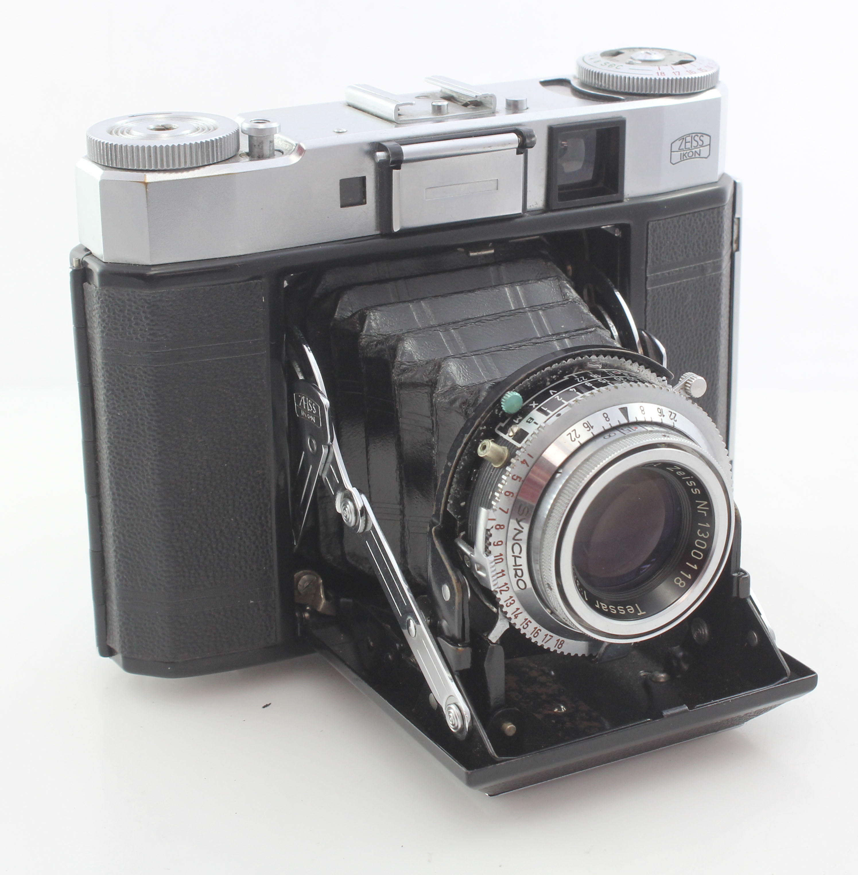 Zeiss Ikon Super Ikonta 534/16 120 6x6 Medium Format Rangefinder Camera - Zeiss 75mm f4.5 Tessar - Image 2