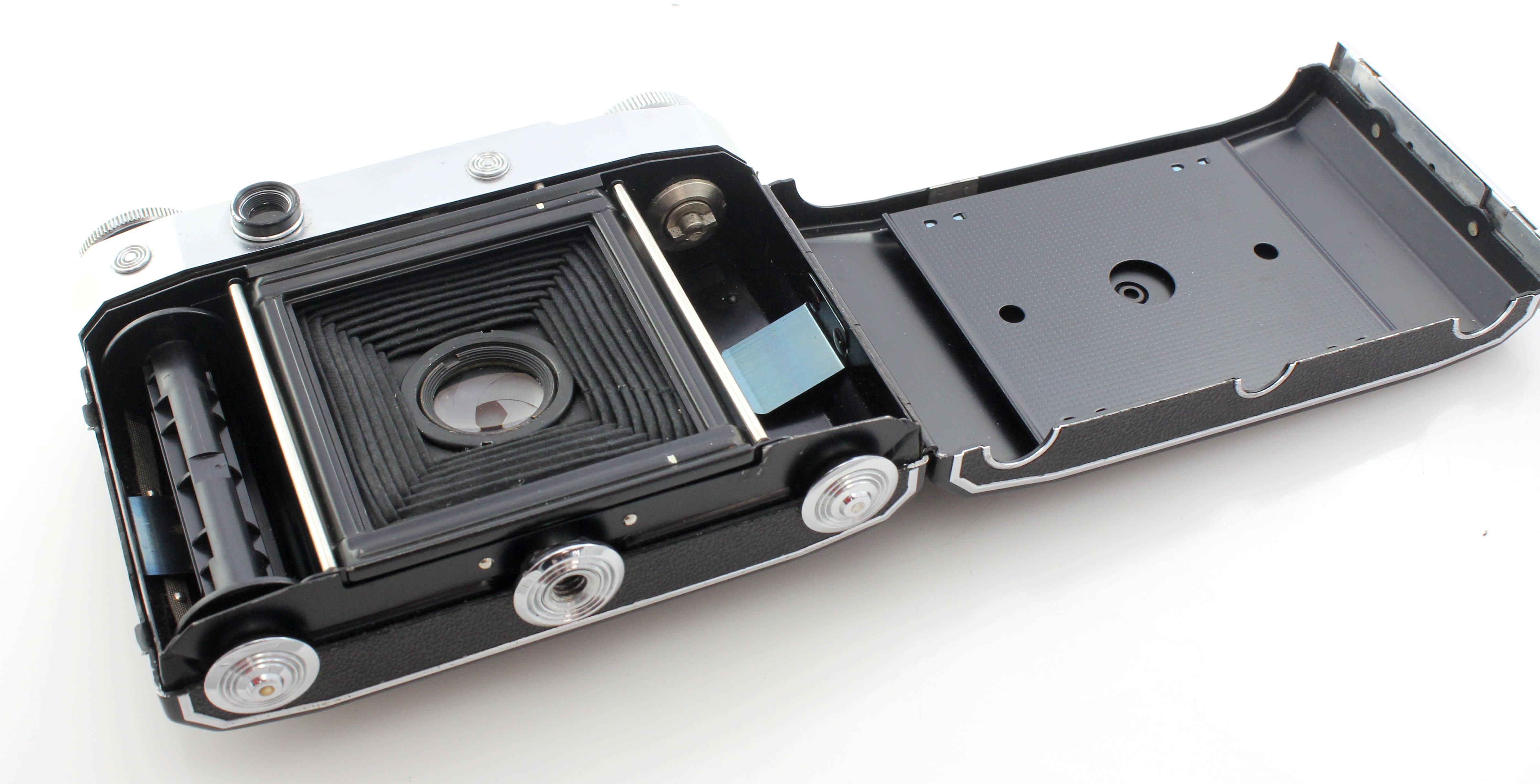 Zeiss Ikon Super Ikonta 534/16 120 6x6 Medium Format Rangefinder Camera - Zeiss 75mm f4.5 Tessar - Image 9