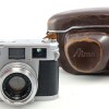 Aires 35 iiiC 35mm Rangefinder Camera w/ 4.5cm f/1.9 H Coral Lens & case