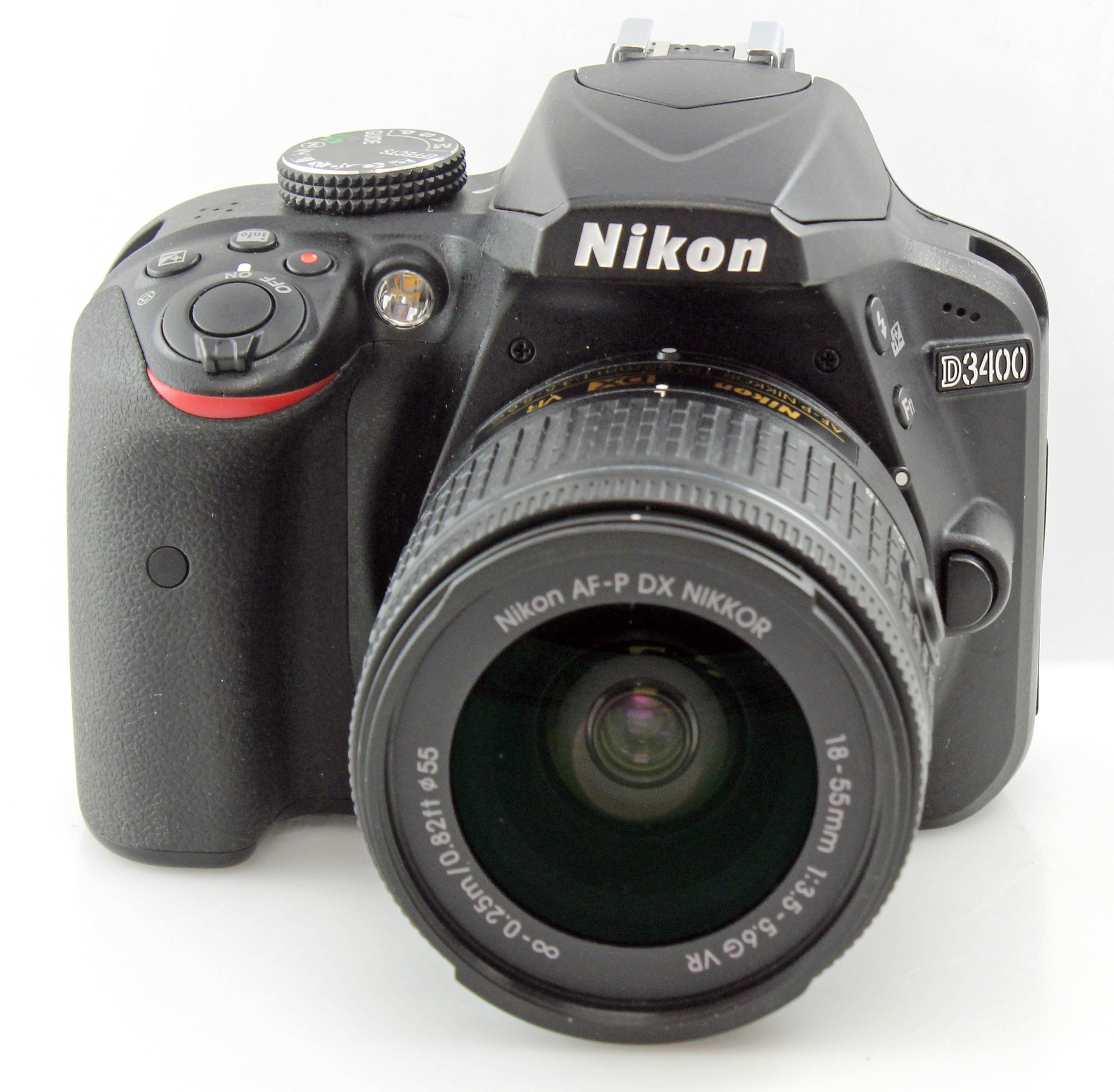 Nikon D3400 24.1MP DSLR Camera w/ AF-P Nikkor 18-55mm f/3.5-5.6 VR Zoom Lens - only 919 shots - Image 3