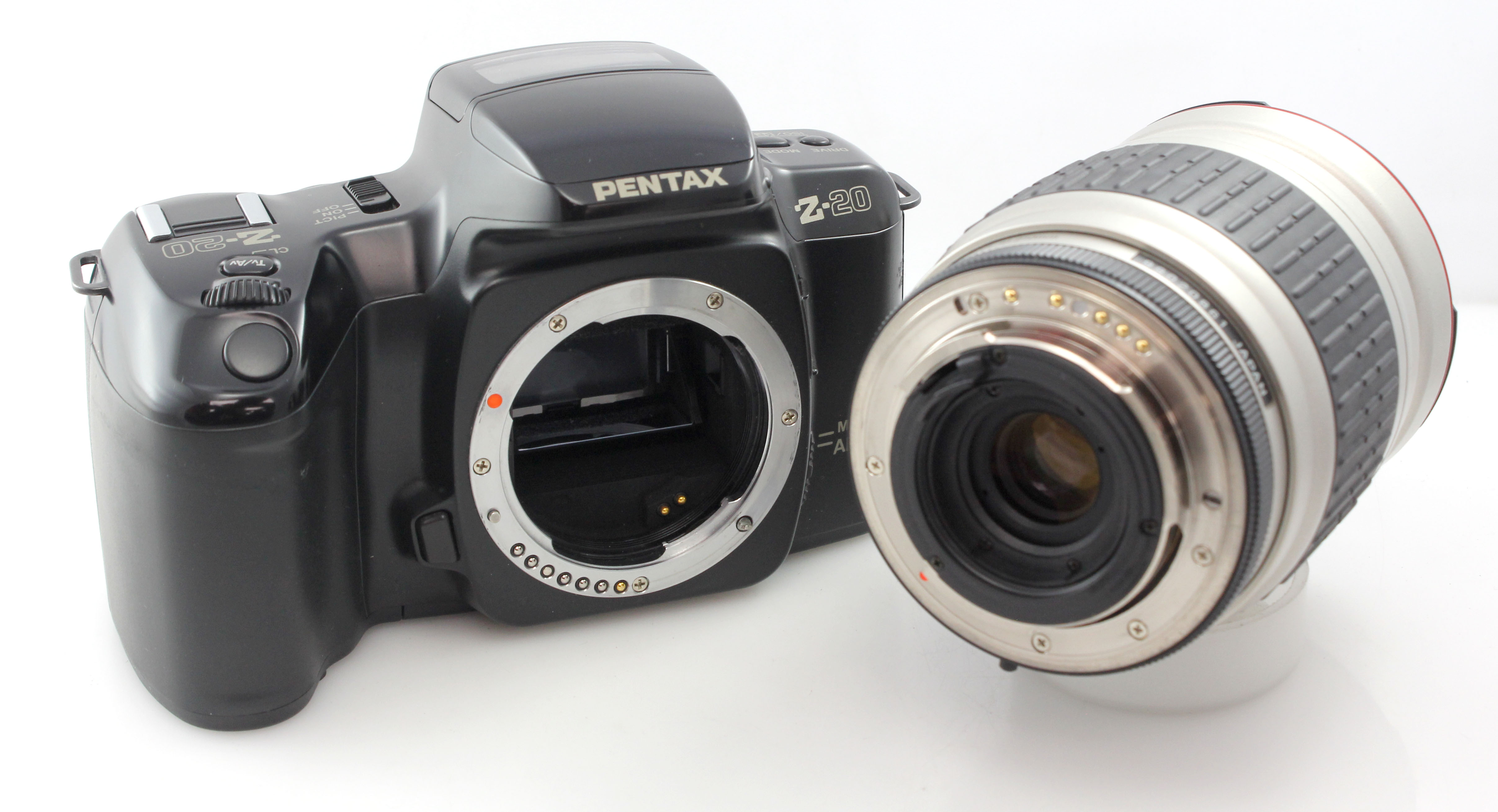 Pentax Z-20 Auto Focus 35mm Film SLR W/ Cosina 28-210mm f4.2-6.5 Zoom ...