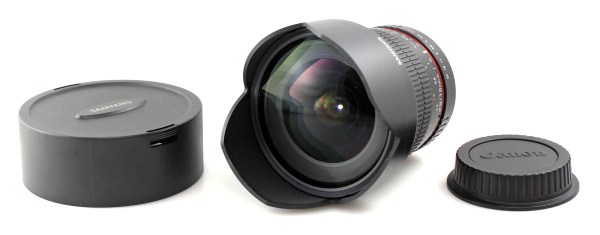 Samyang Aspherical 10mm f/2.8 manual ultra wide Lens ED AS NCS CS - Canon EOS EFS crop fit