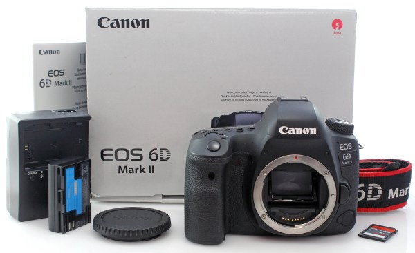 Boxed Canon EOS 6D Mark II DSLR Camera Body - Full Frame EF Mount - Excellent Condition