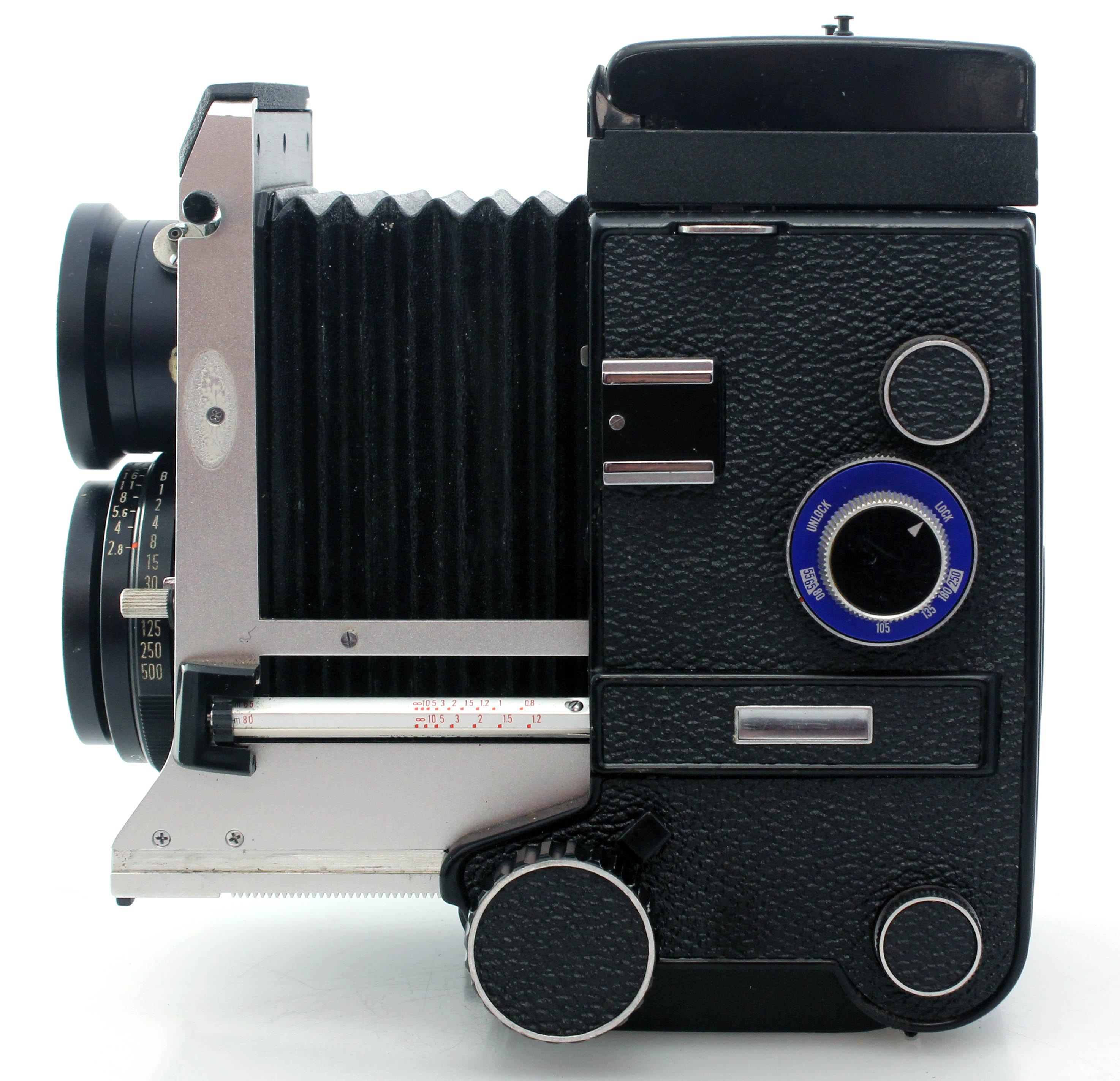 Mamiya C330 Professional F TLR Medium Format Camera W/ Blue Dot
